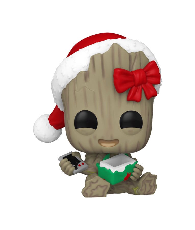 Marvel POP! Vinyl Figure Holiday Groot 9 cm