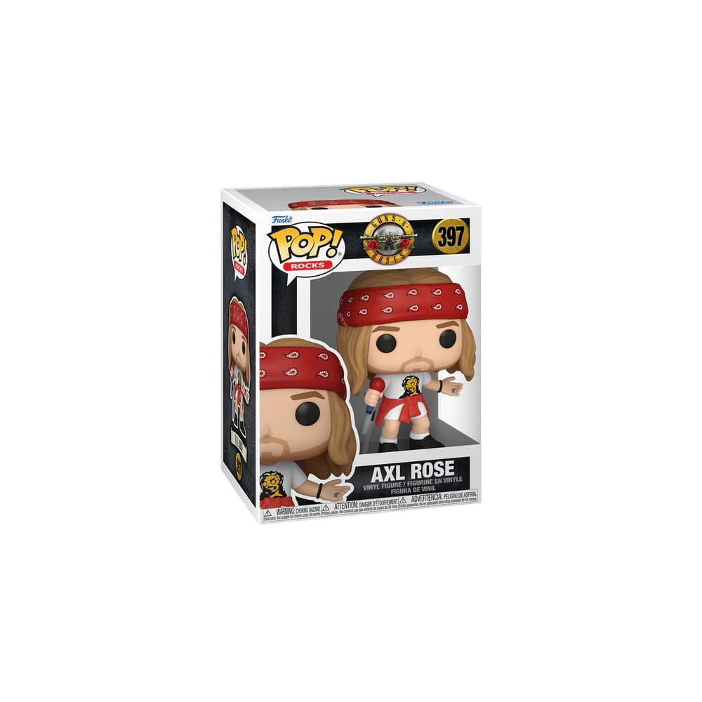 Guns N Roses POP! Rocks Vinyl Figures Axl Rose (1992) w/CH 9 cm Assortment (6)