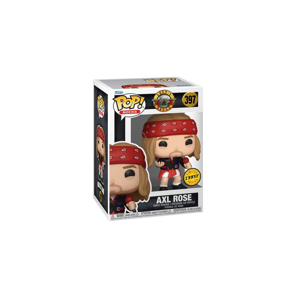Guns N Roses POP! Rocks Vinyl Figures Axl Rose (1992) w/CH 9 cm Assortment (6)