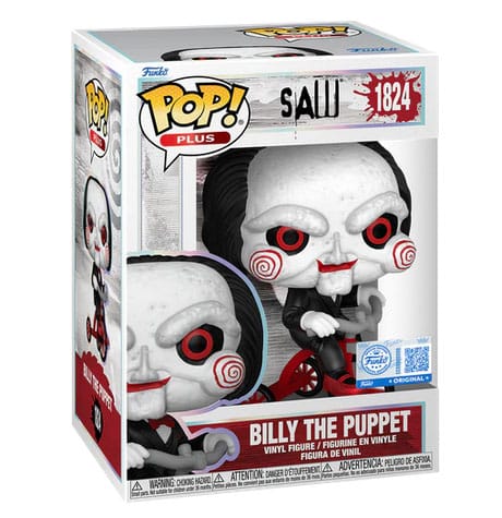 Saw POP! Plus Vinyl Figure Billy on Tricycle Exclusive Edition 9 cm