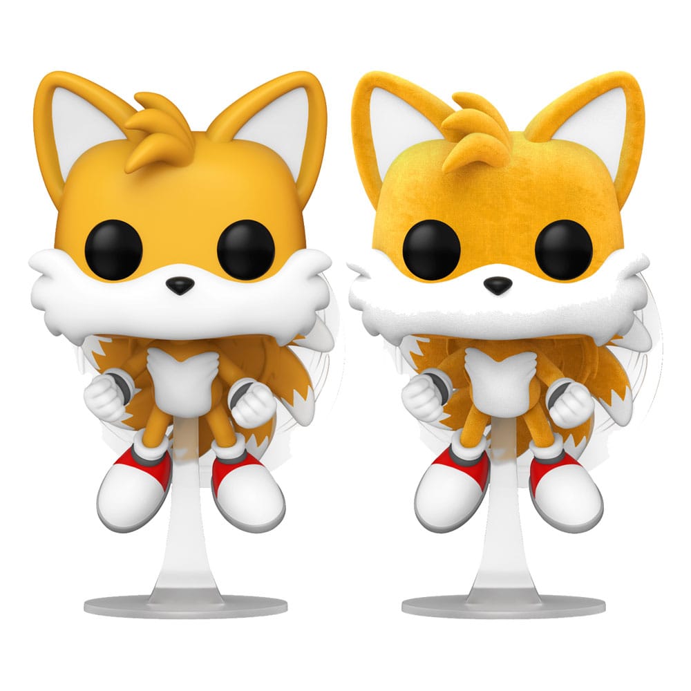 Sonic The Hedgehog POP! Games Vinyl Figures Tails(Flying)(FL) w/CH 9 cm Assortment (6)