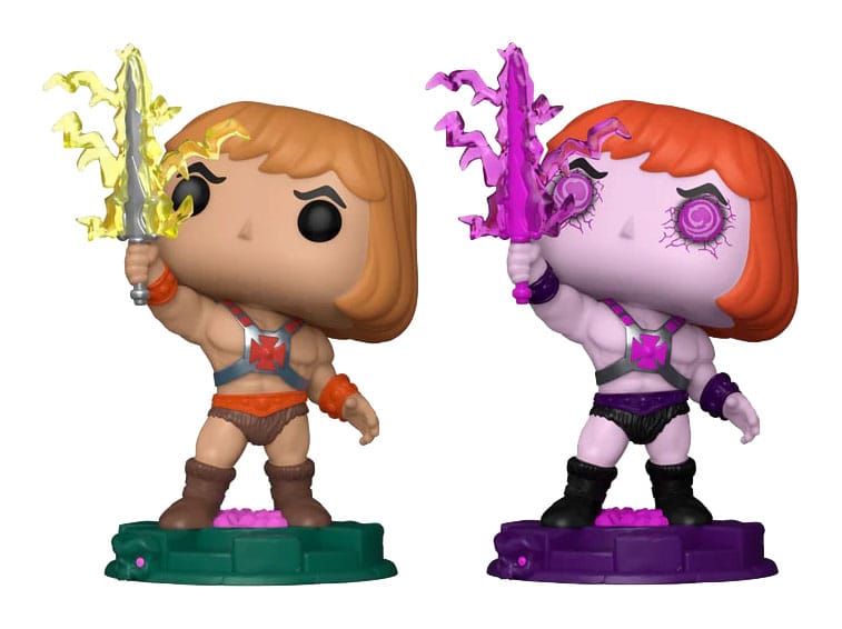 Masters of the Universe POP! Animation Vinyl Figures He-Man w/Chase 9 cm Assortment (6)