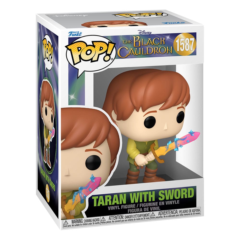 The Black Cauldron POP! Disney Vinyl Figure Taran w/Sword 9 cm