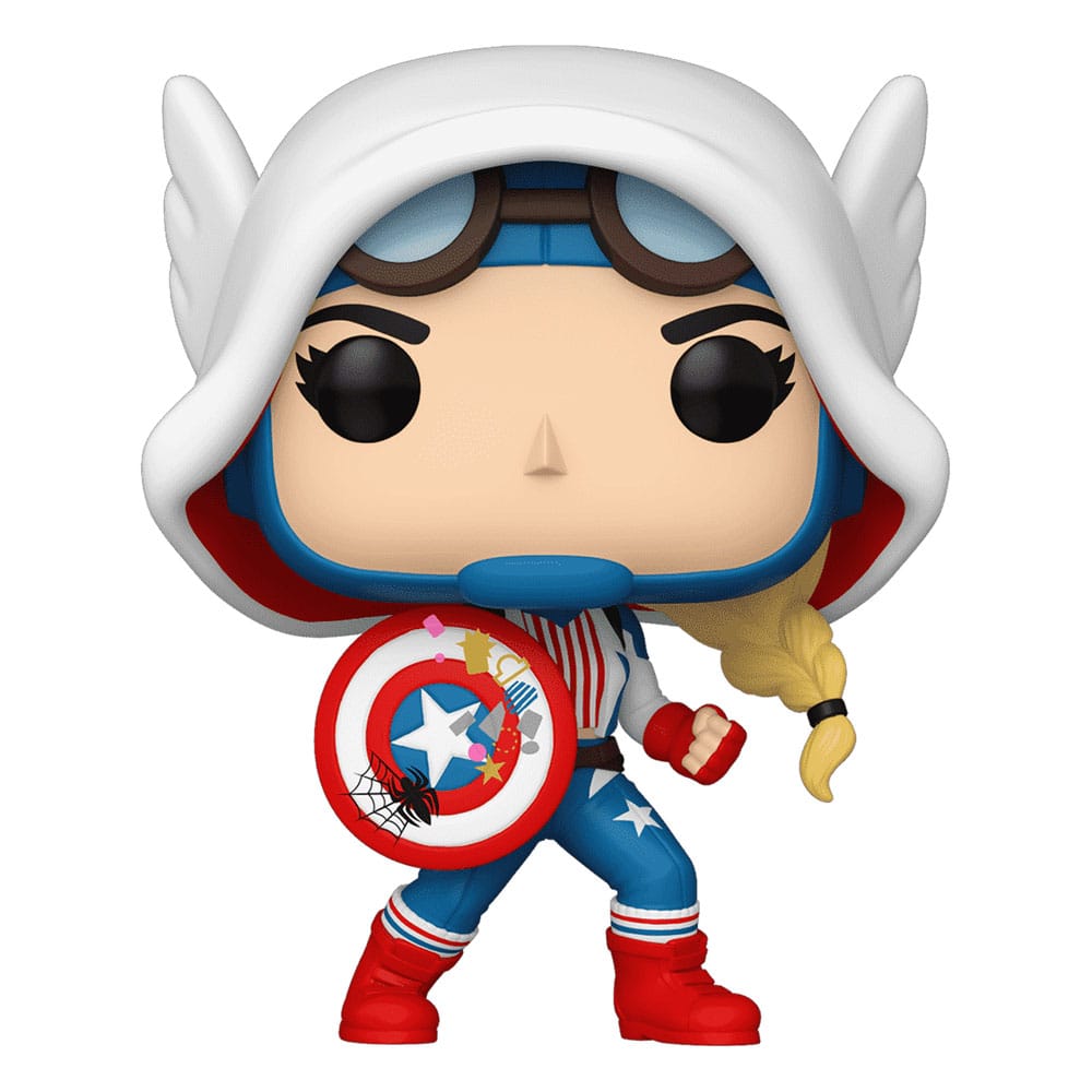 Marvel POP! Vinyl Figure Cap-Gwen 9 cm