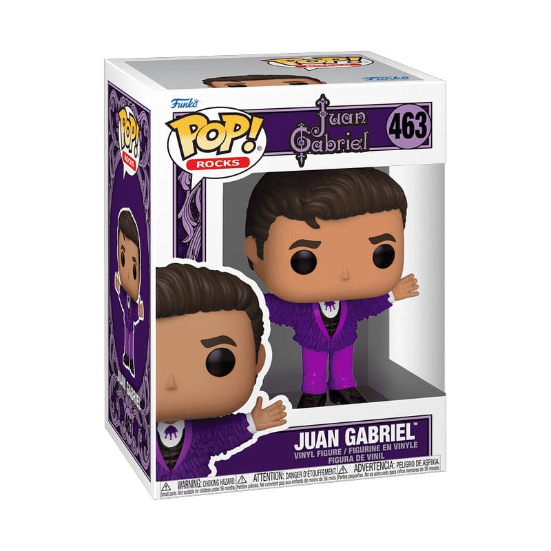 Juan Gabriel POP! Rocks Vinyl Figure Purple Outfit 9 cm