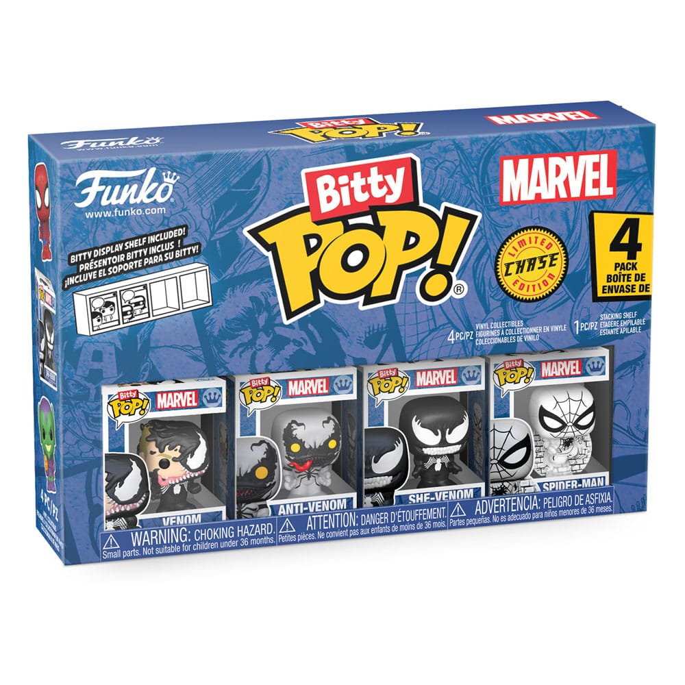 Spider-Man Bitty POP! Vinyl Figure 4-Pack Series 3 2 cm