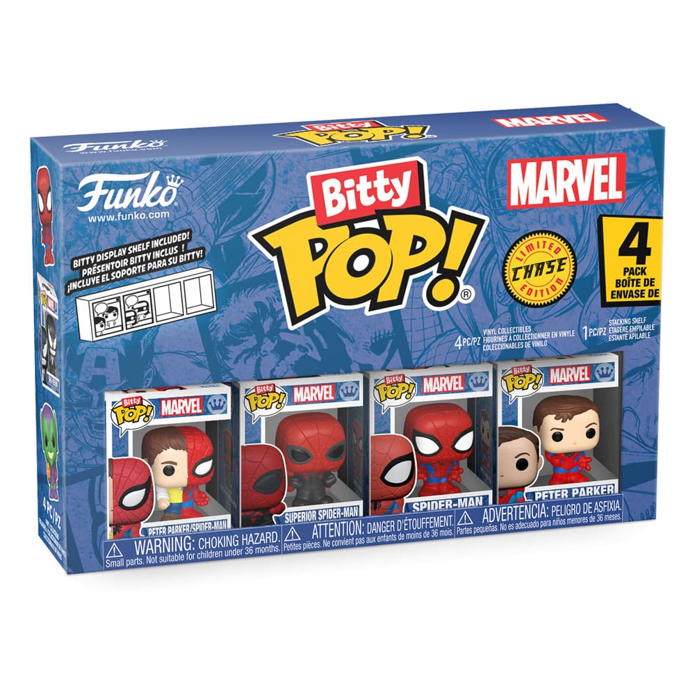 Spider-Man Bitty POP! Vinyl Figure 4-Pack Series 4 2 cm