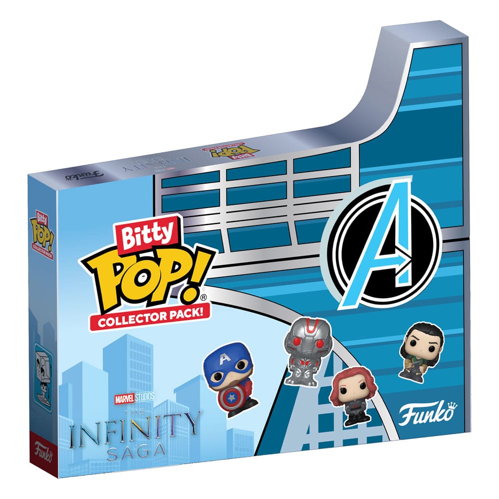 Marvel Bitty POP! Vinyl Figure 12-Pack Infinity Saga 2,5 cm