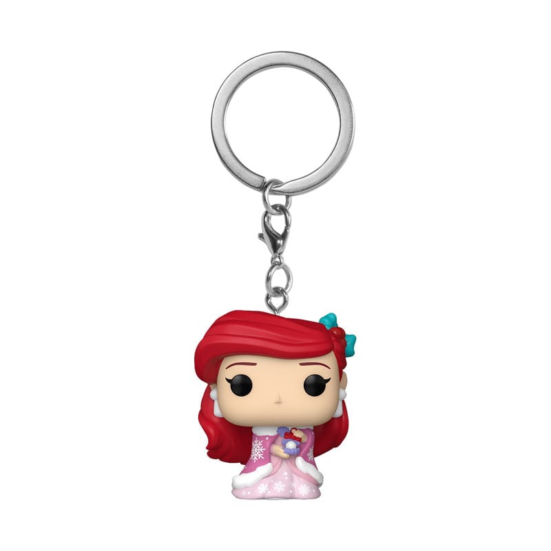 Disney Princess POP! Vinyl Keychains 4 cm Holiday Ariel Display (12)