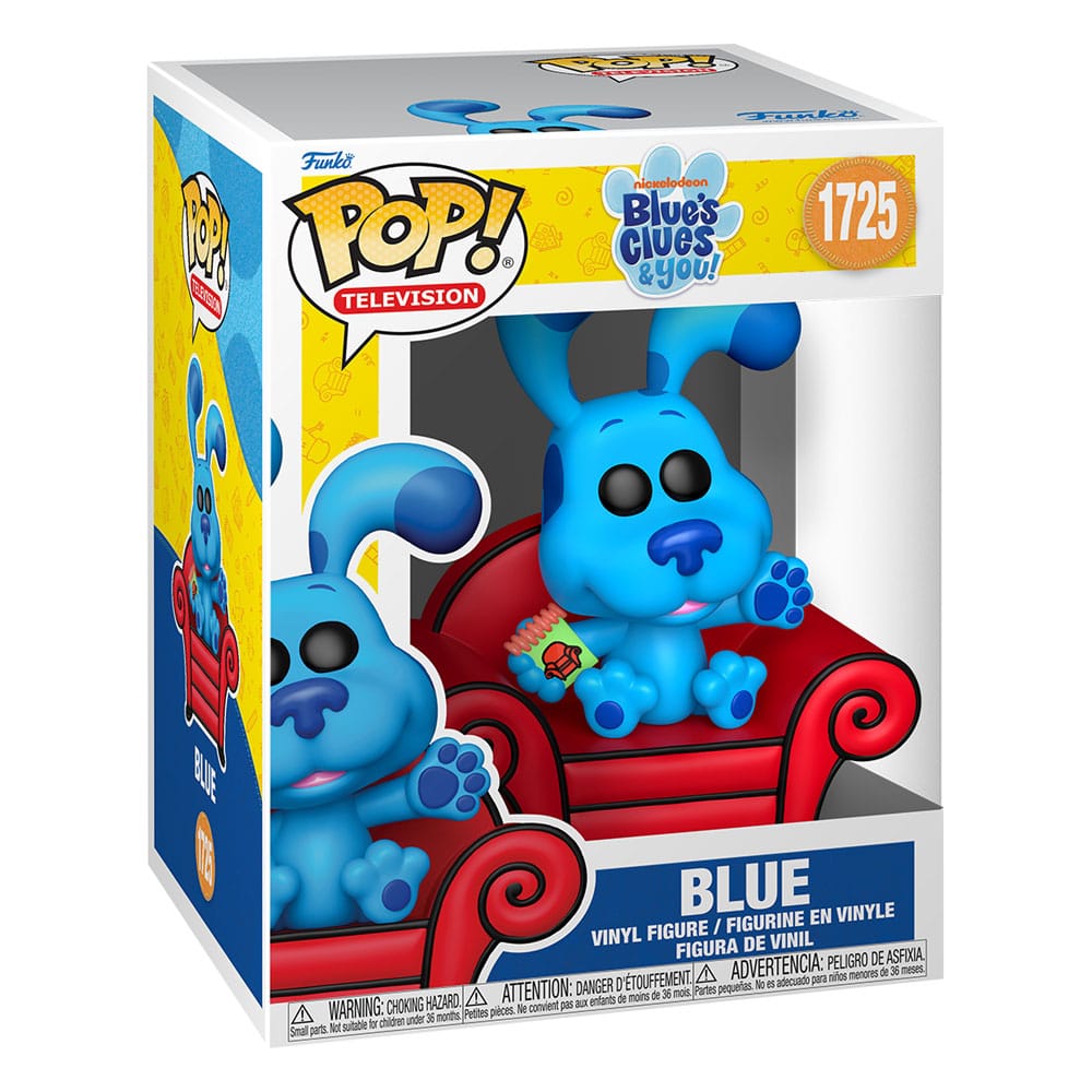 Blues Clues POP! Premium Vinyl Figure Blue w/couch 9 cm