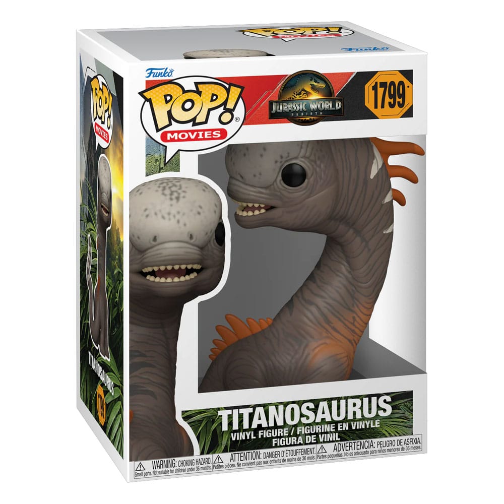 Jurassic World Rebirth POP! Movies Vinyl Figure Titanosaurus 9 cm