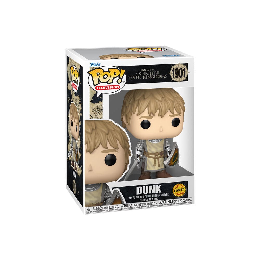 A Knight of the Seven Kingdoms POP! TV Vinyl Figures Dunk w/Chase 9 cm Assortment (6)