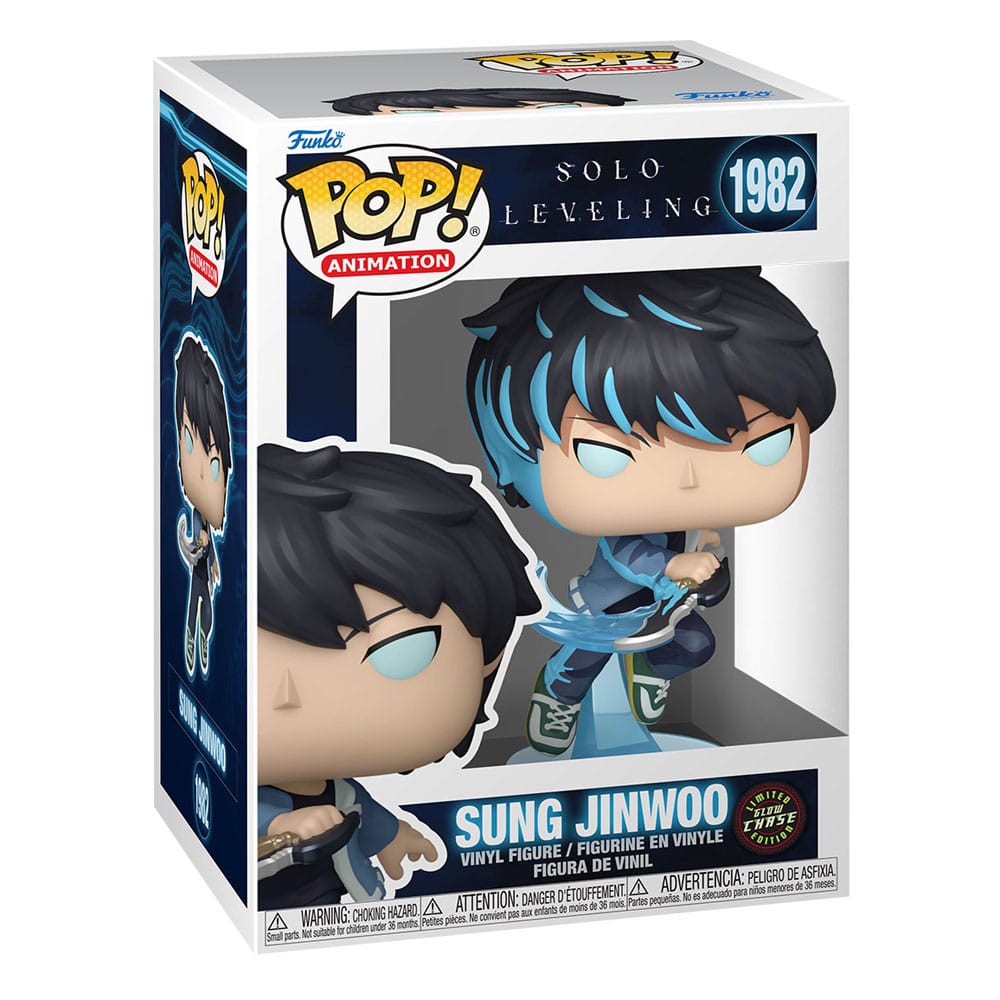 Solo Leveling POP! Animation Vinyl Figure Sung Jinwoo with Chase 9 cm Assortment (6)