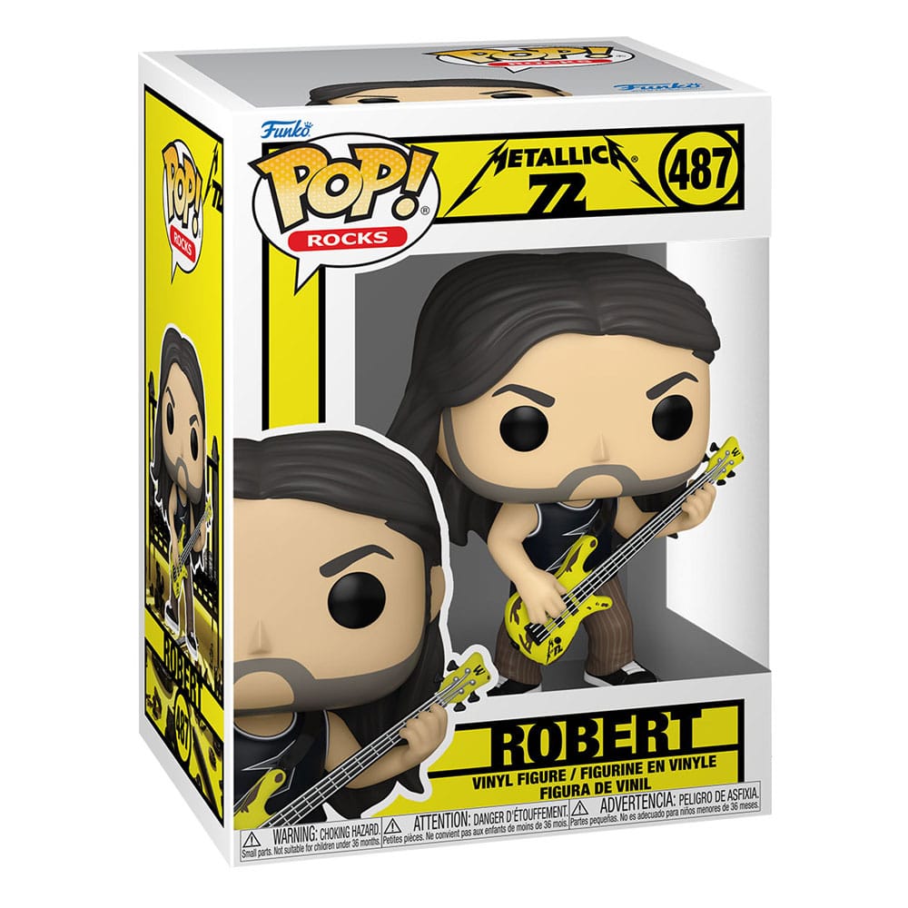 Metallica POP! Rocks Vinyl Figure Robert (72 Seasons) 9 cm