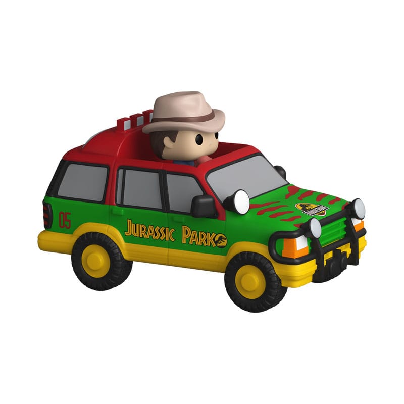 Jurassic Park Bitty POP! Ride Vinyl Figure Jurassic SUV w/Dr. G 2,5 cm