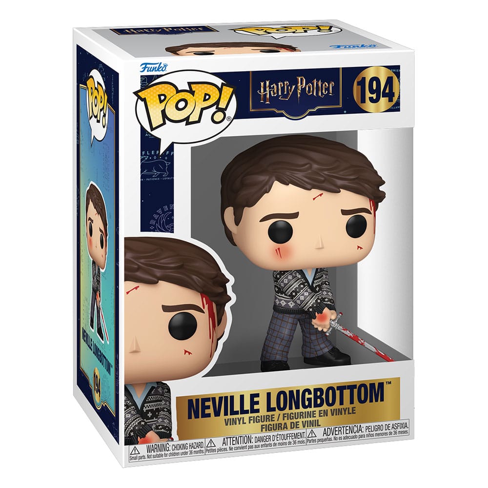 Harry Potter POP! Movies Vinyl Figure Neville Longbottom with Sword of Gryffindor 9 cm