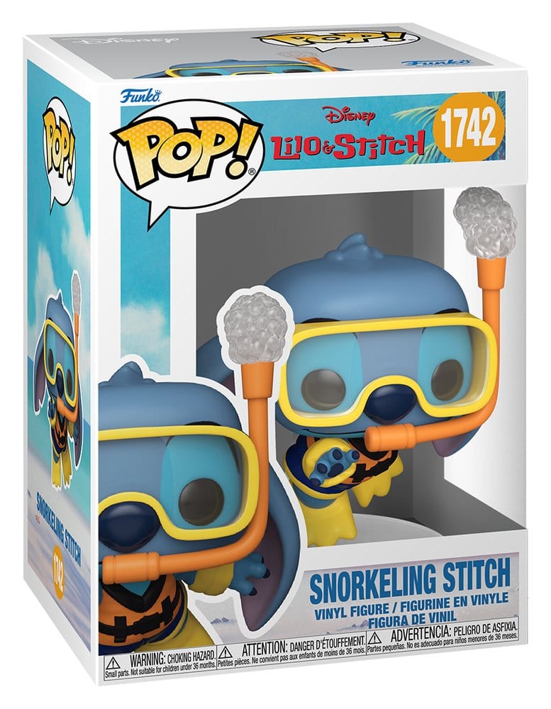 Lilo & Stitch POP! Vinyl Figure Snorkeling Stitch 9 cm