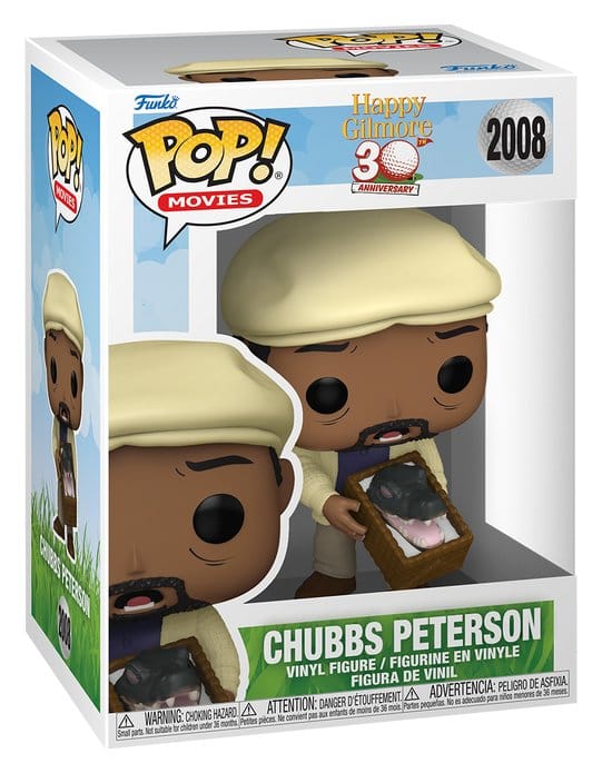 Happy Gilmore 2 POP! Movies Vinyl Figure Chubbs Peterson 9 cm