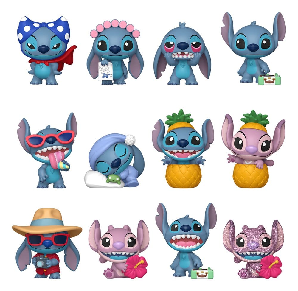 Lilo & Stitch Mini Figures PDQ 5 cm Display (12)