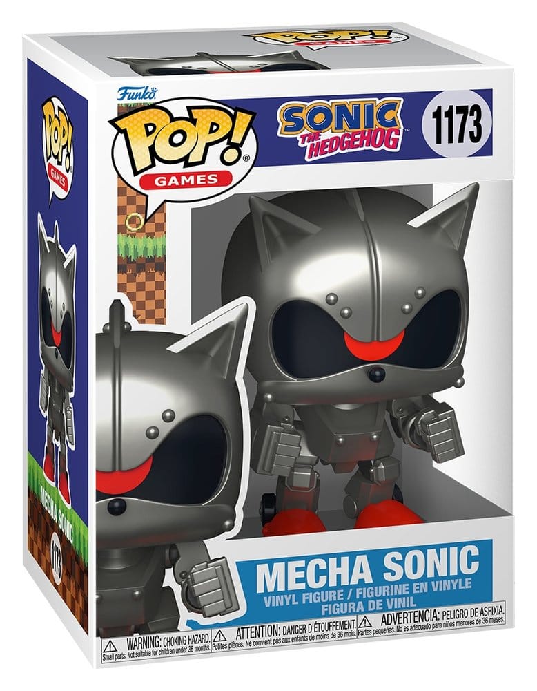 Sonic - The Hedgehog POP! Movies Vinyl Figures Mecha Sonic 9 cm