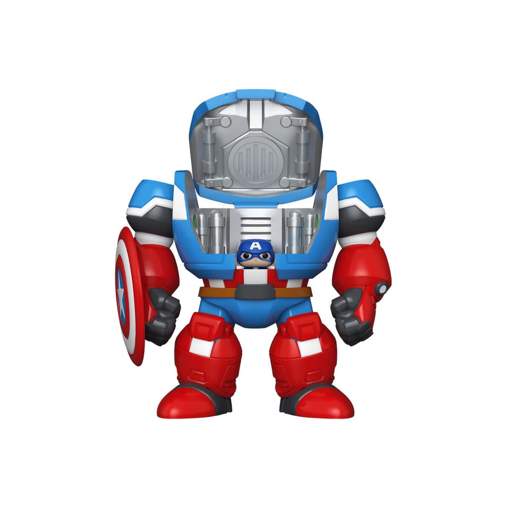 Marvel Bitty POP! Bots Figure WI- CA Mech w/Cap 11.7 cm