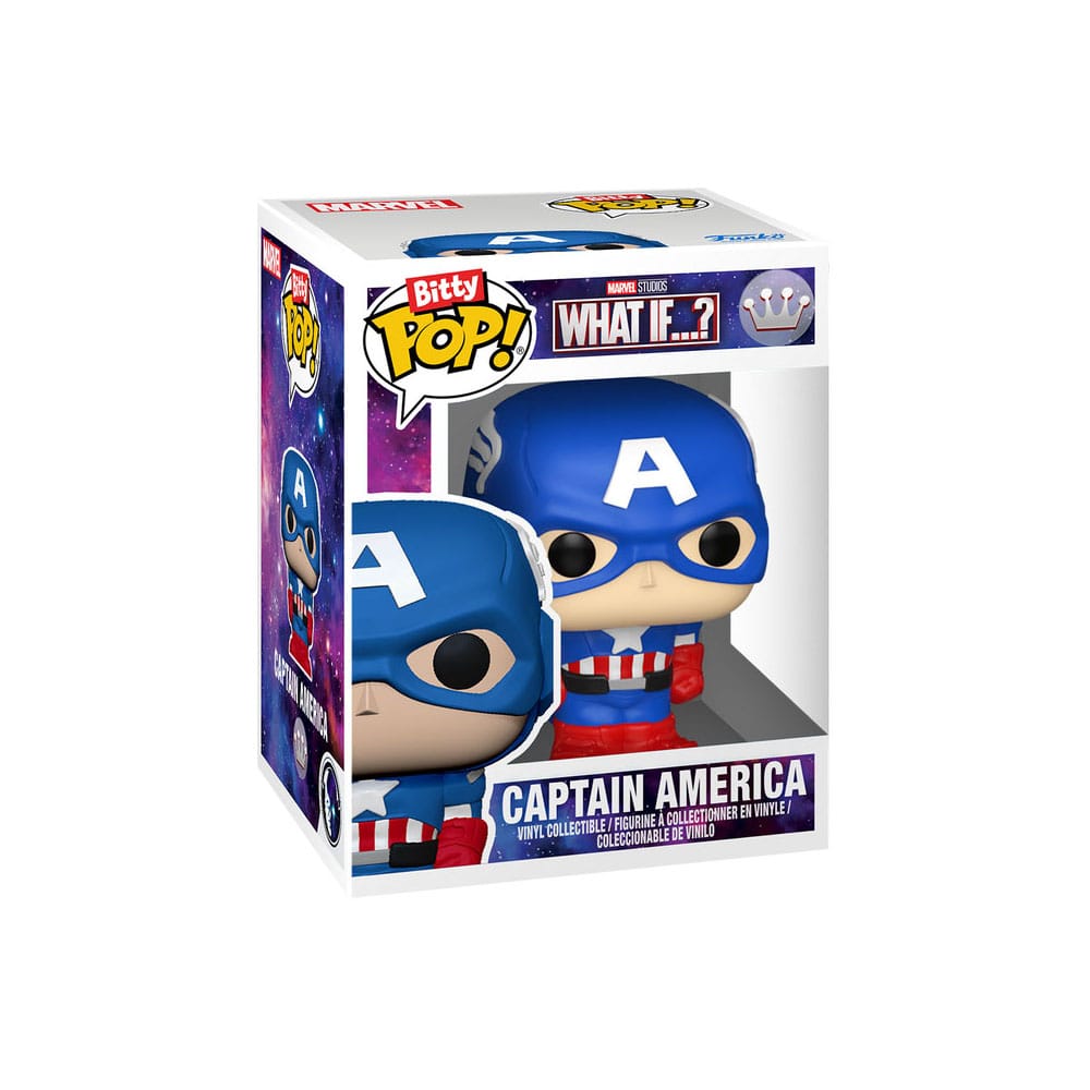 Marvel Bitty POP! Bots Figure WI- CA Mech w/Cap 11.7 cm