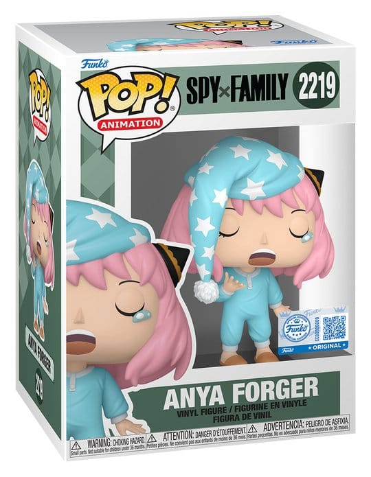 Spy x Family POP! Animation Vinyl Figures Anya Forger (Pajamas) 9 cm