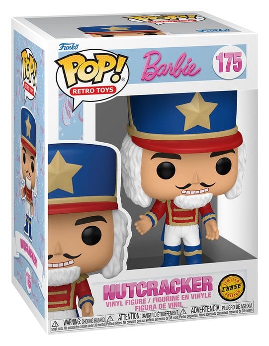 Barbie in the Nutcracker POP! Animation Vinyl Figures Prince Eric with Chase 9 cm Assortment (6)