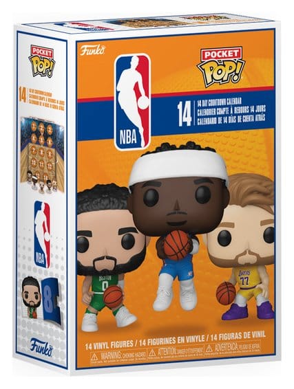 NBA Pocket POP! 14 Day Advent Calendar Countdown