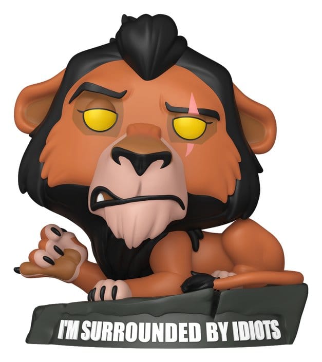 The Lion King POP! Meme Vinyl Figure Lion King (Scar) 9 cm