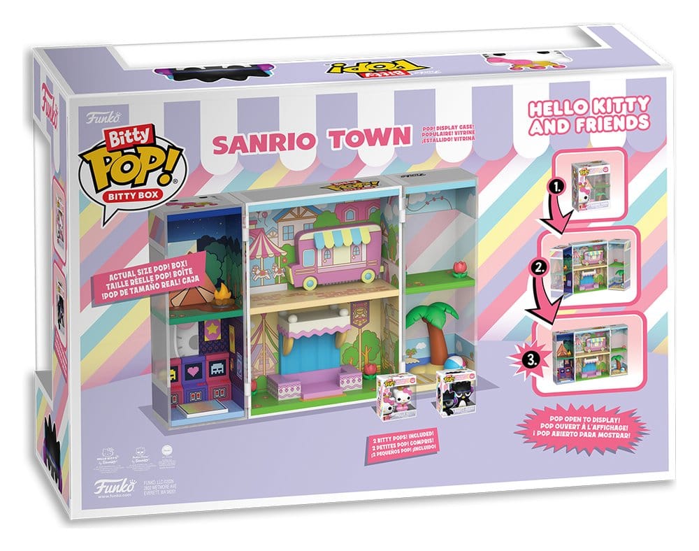 Sanrio Bitty POP! Boxes Vinyl Figure Sanrio Town
