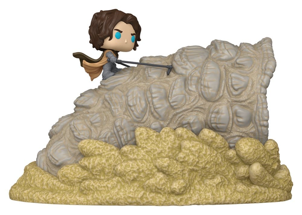 Dune: Part Three POP! Moment Vinyl Figures Paul Atreides with Sandworm 9 cm