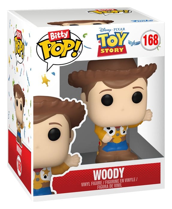 Toy Story Bitty POP! Vinyl Figures 2-Pack Woody & Buzz Lightyear 2 cm