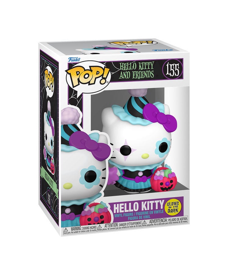 Sanrio POP! Animation Vinyl Figures: Hello Kitty - HK Spooky with Chase 9 cm Assortment (6)