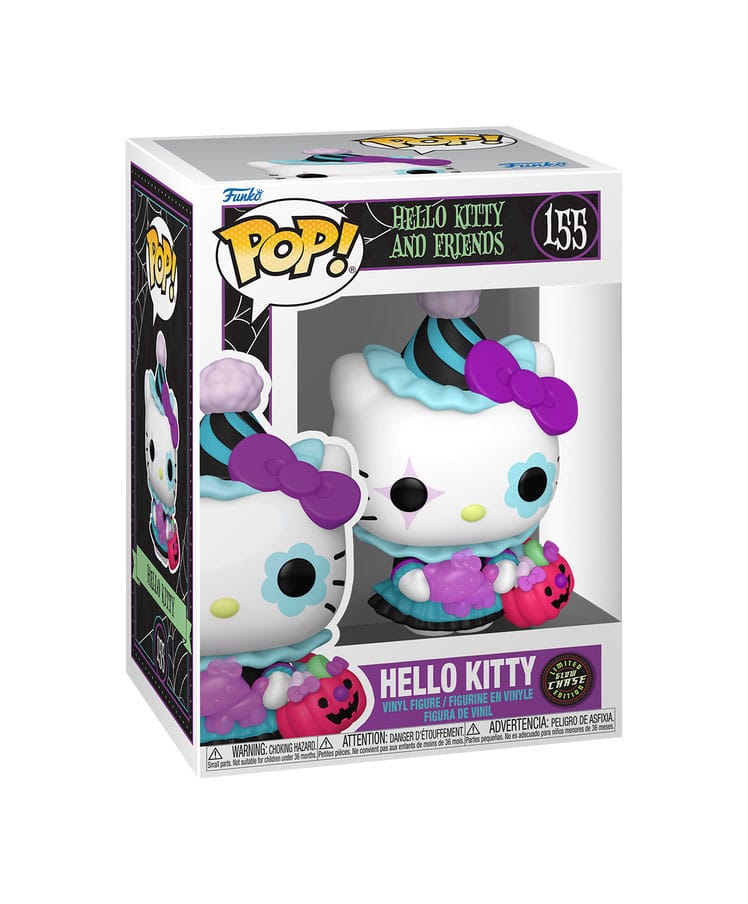 Sanrio POP! Animation Vinyl Figures: Hello Kitty - HK Spooky with Chase 9 cm Assortment (6)
