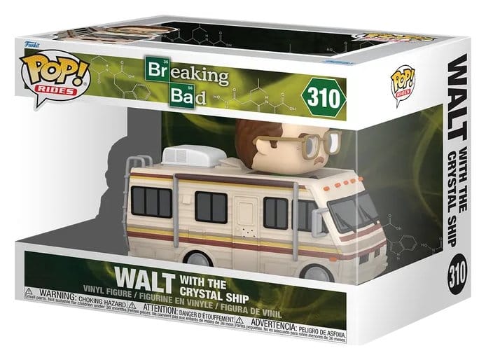 Breaking Bad POP! Rides Deluxe Vinyl Walt/RV 9 cm