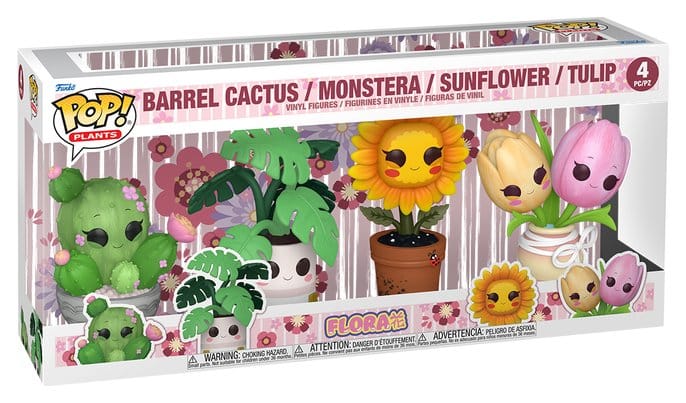 Flora POP! Vinyl Figures Flora 4PK 9 cm