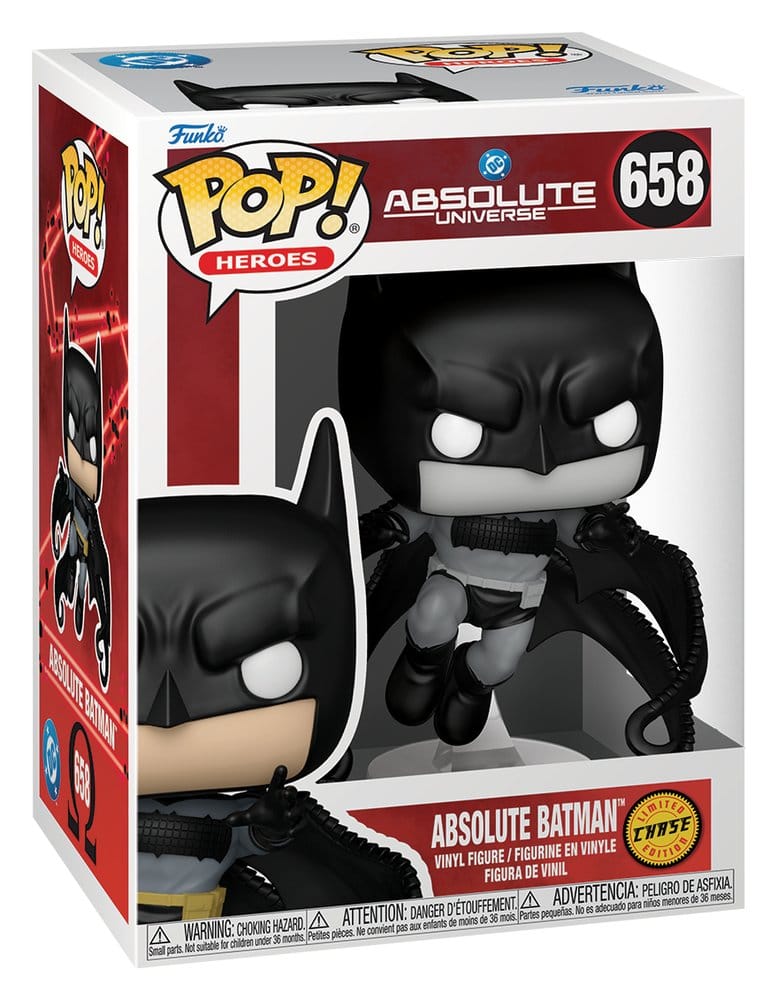 DC Comics POP! Comics Vinyl Figure Absolute Batman  with Chase 9 cm Assortment (6)