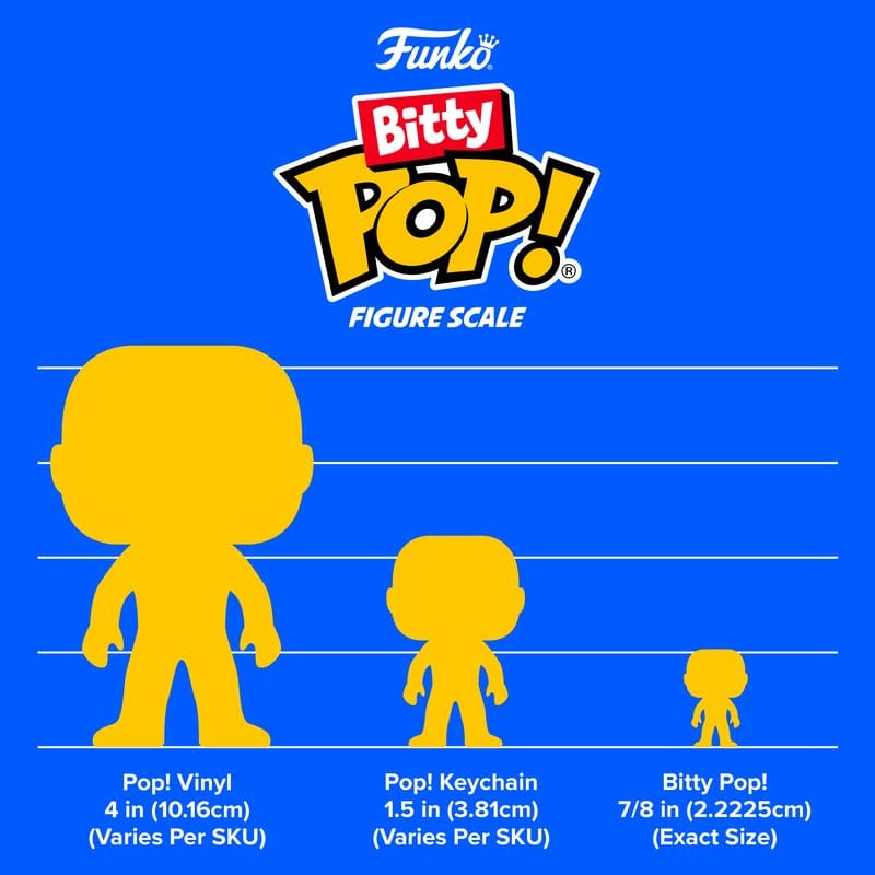 Dragon Ball Z Bitty POP! & Accessory Vinyl Figure 2-Pack Vegeta w/KCHN 2 cm