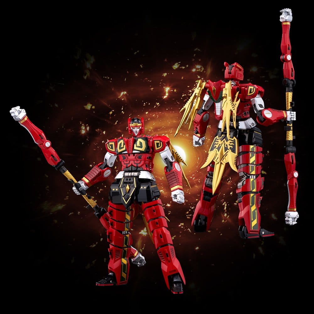 Power Rangers Go! Kuro Kara Combine Action Figure Thunder Megazord 28 cm