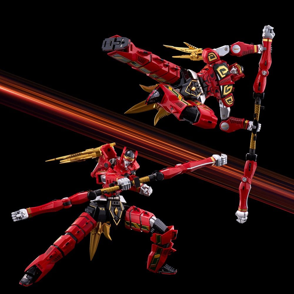 Power Rangers Go! Kuro Kara Combine Action Figure Thunder Megazord 28 cm