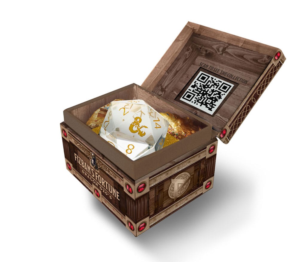 Dungeons & Dragons Blind Mystery Box Dice Fizban's Treasure d20 25 mm