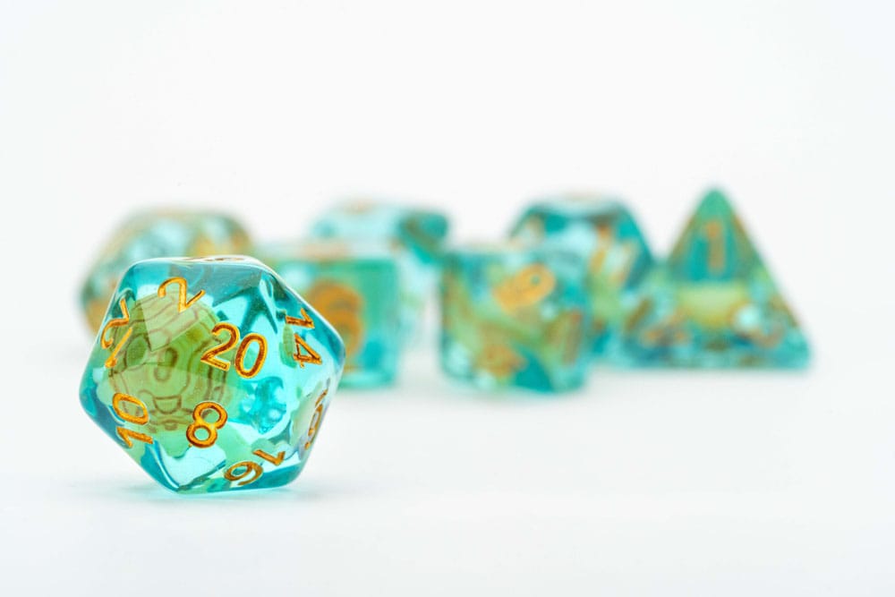 FanRoll  Dice Set Turtle (7)