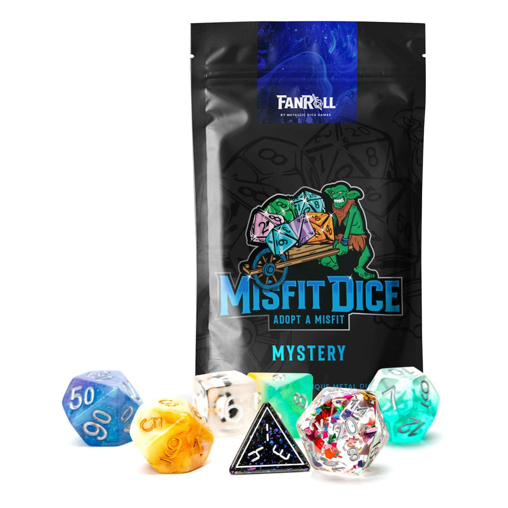 Misfit Dice Set Blind Bag Display Resin Assortment (12)
