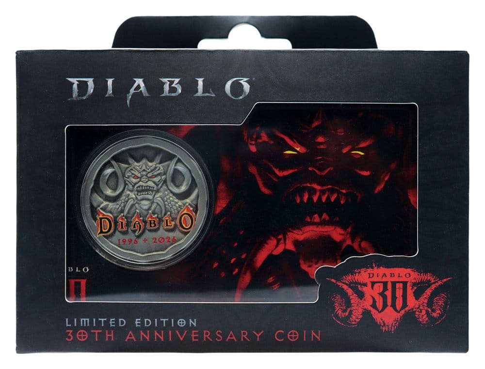 Diablo Collectable Coin 30th Anniversary Limited Edition