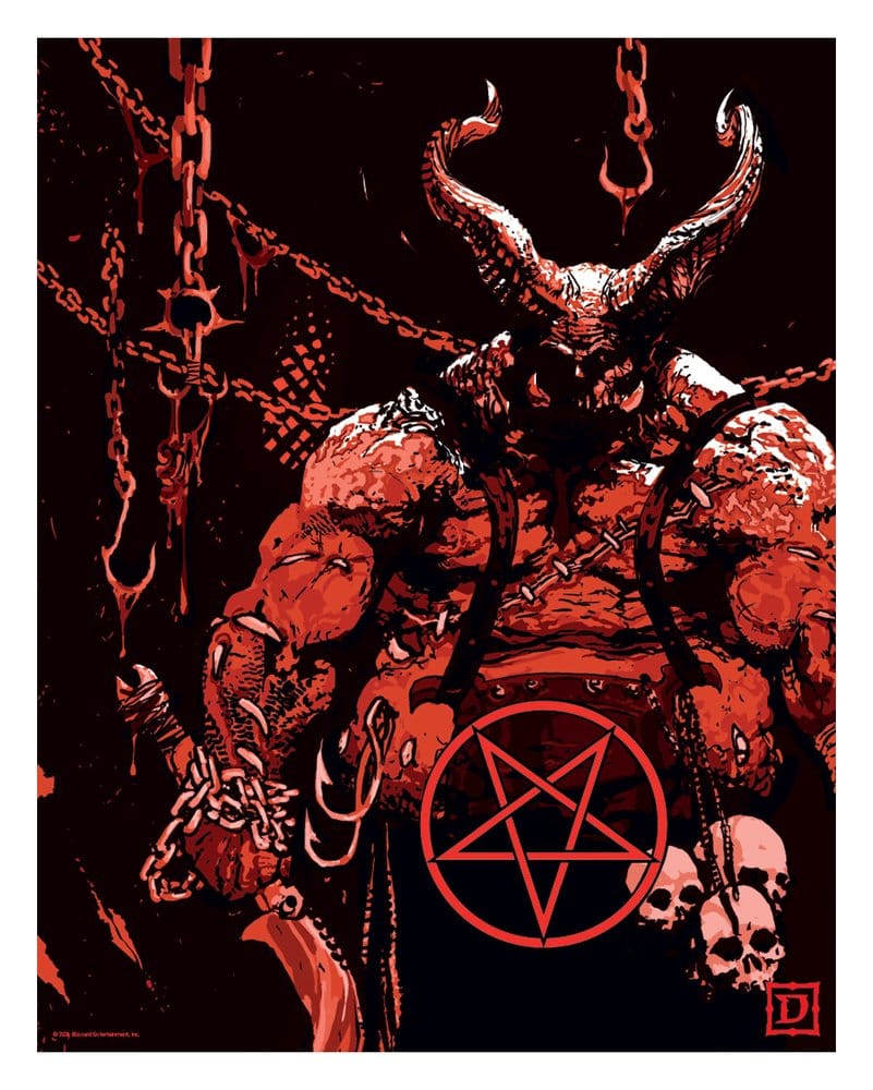 Diablo Art Print Set of Five Limited Edition 36 x 28 cm
