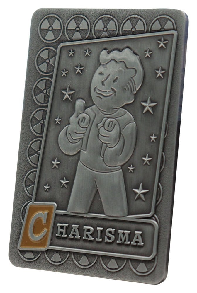 Fallout Ingots with Album S.P.E.C.I.A.L. Perk Card Collector’s Album