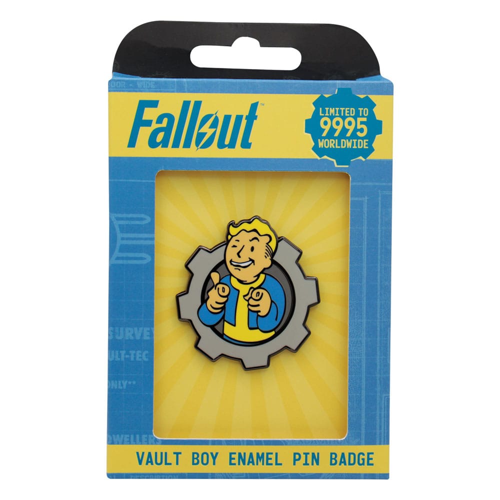 Fallout Pin Badge Charisma Boy Limited Edition