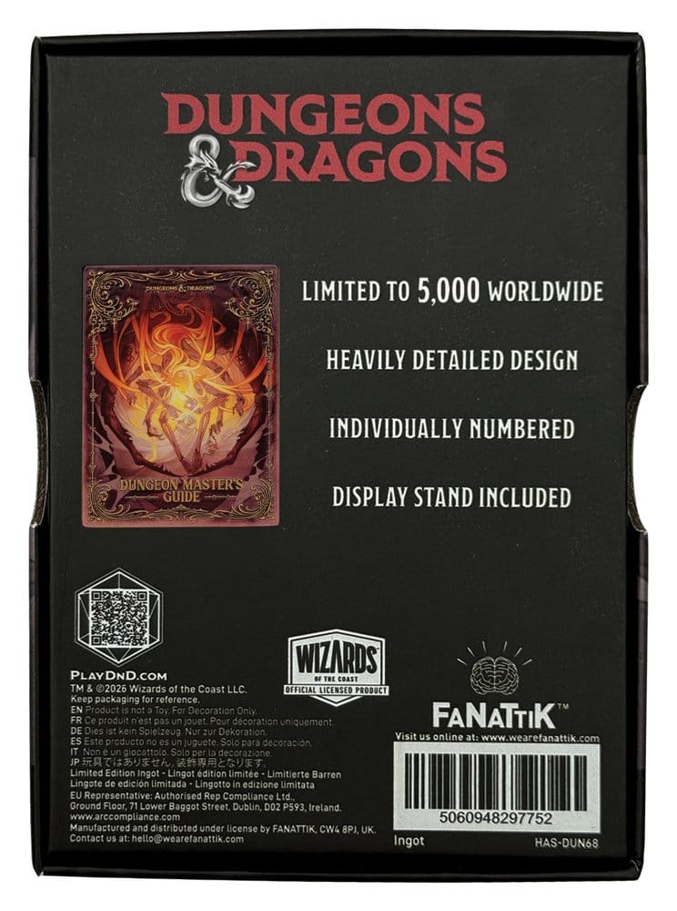 Dungeons & Dragons Ingot Dungeon Master's Guide Alternate Cover Limited Edition