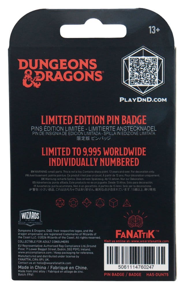 Dungeons & Dragons Pin Badge Beholder Limited Edition